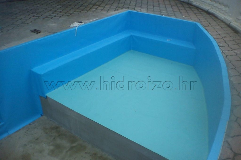Hidroizolacija bazena iznutra