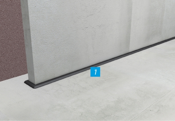 Horizontalne barijere ispod zidova (kod novogradnje) - 1. Horizontalne barijere za zidove (izvor: http://www.koster.hr/)