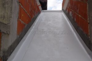 Stepenište obrađeno PVC membranom