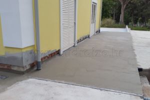 Hidroizolacija šetnice oko kuće