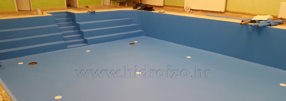 Sanacija i hidroizolacija bazena Hotela Kralj