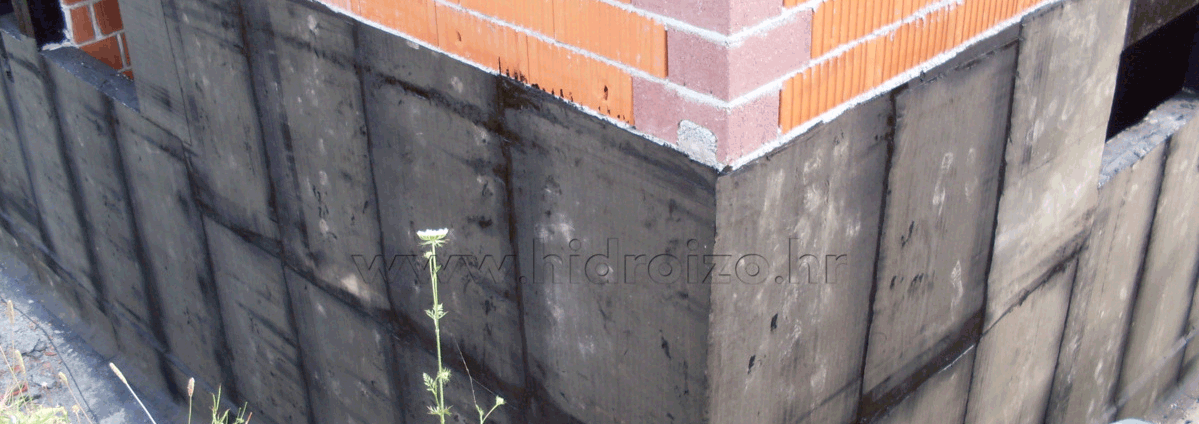 Hidroizolacija temelja i zaštita temelja od vlage