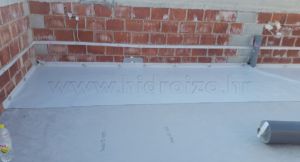 Postavljanje hidroizolacijske trake